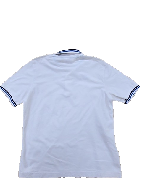 Kappa Men's White Cotton Polo Shirt Large Short Sleeve