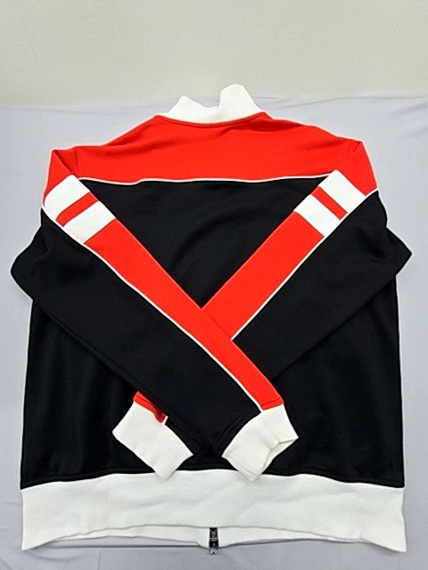 Nike Men's Manchester United Track Jacket Red Black White XL Vintage