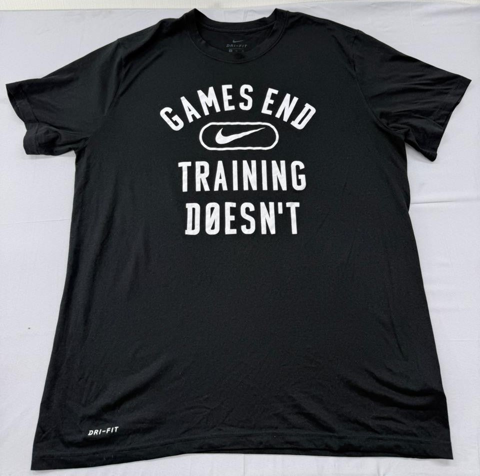 Nike Men's Black Dri-FIT Training T-Shirt XL