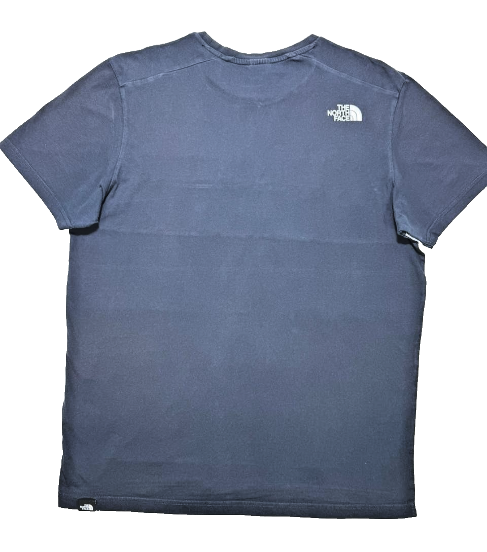 The North Face Men's T-Shirt Woven Colour Block Tnf Crew Neck Cotton Casual Tee