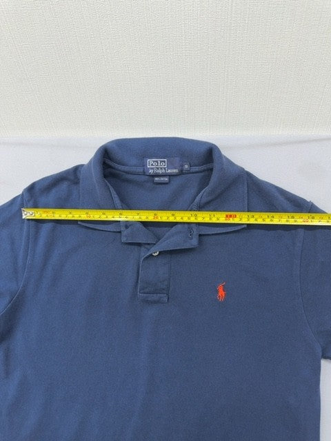 Polo Ralph Lauren Navy Cotton Polo Shirt S Classic Fit Pony Logo
