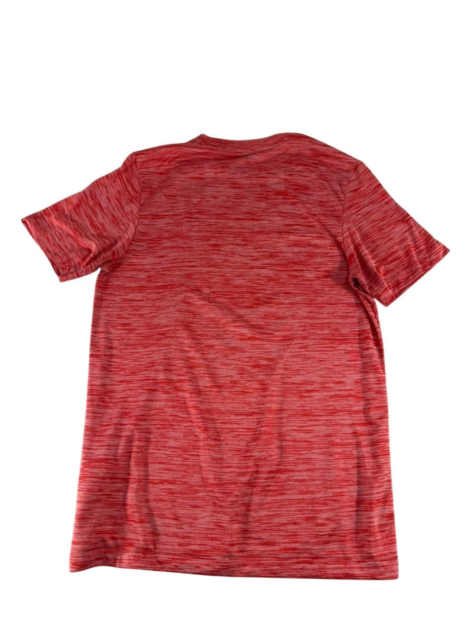 Nike Mens Dri Fit Athletic T Shirt Red Short Sleeve Running Training Size Medium