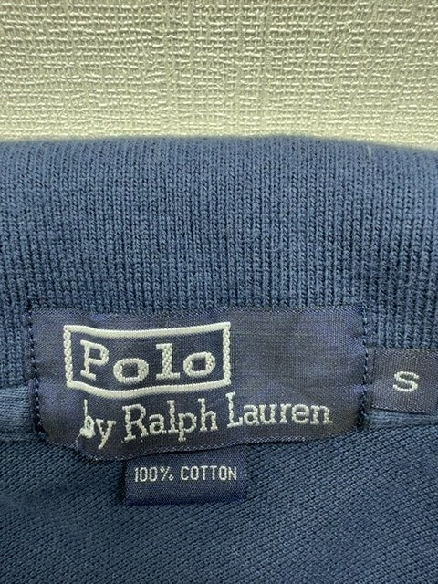 Polo Ralph Lauren Navy Cotton Polo Shirt S Classic Fit Pony Logo