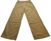Unverified Brand Unisex Brown Pants – Size 38, Wide Leg, Embroidered