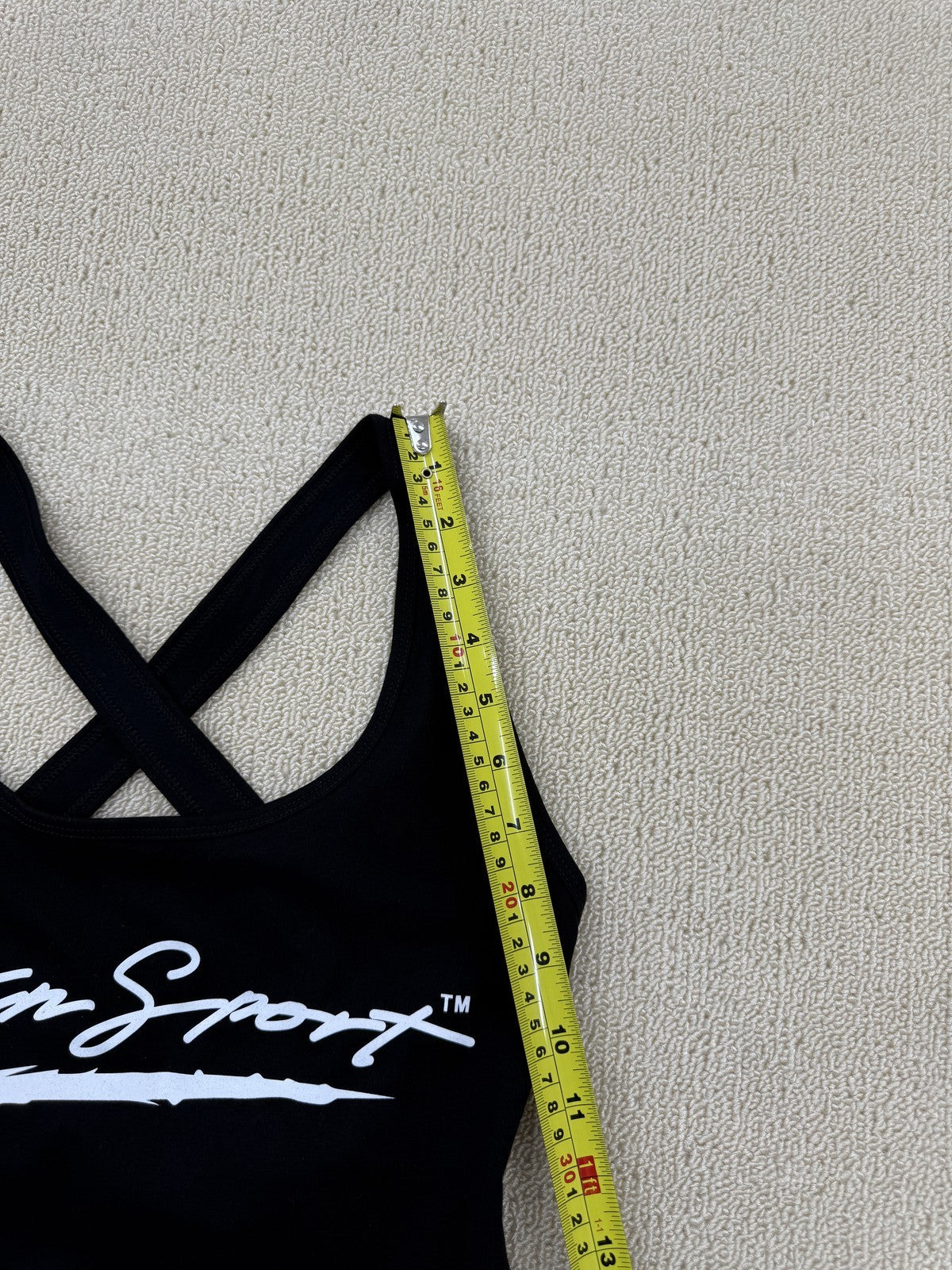 Plein Sport Women's Black Monokini M High Cut Cross-Back Lycra