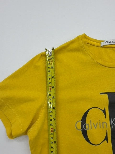 Calvin Klein Jeans Boys Yellow T-Shirt size XS product image 6