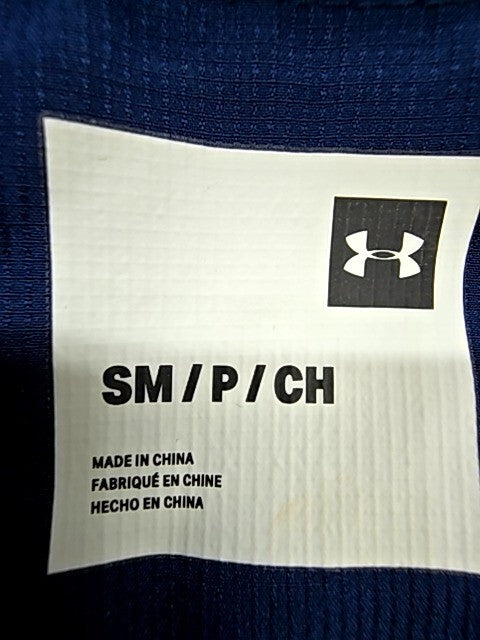 Under Armour Men's SM Navy/White Full-Zip Hoodie