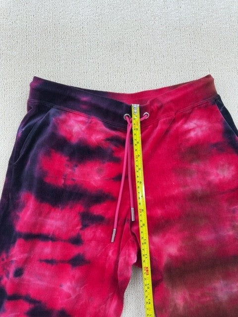 Juicy Couture Pink Tie Dye Velour Sweatpants Size M Y2K