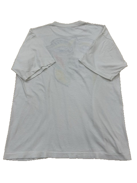 Crazy Life Unisex White T-Shirt – Size L, Cotton
