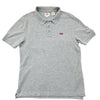 Levi's Men's Gray Polo Shirt – Size S, Logo, Short Sleeve