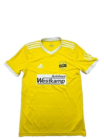 Adidas Men's Yellow VfL Bochum Soccer Jersey S Climacool Short Sleeve