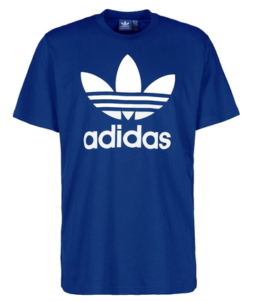 Adidas Originals Navy Blue Trefoil Logo T-Shirt Unisex Size XS