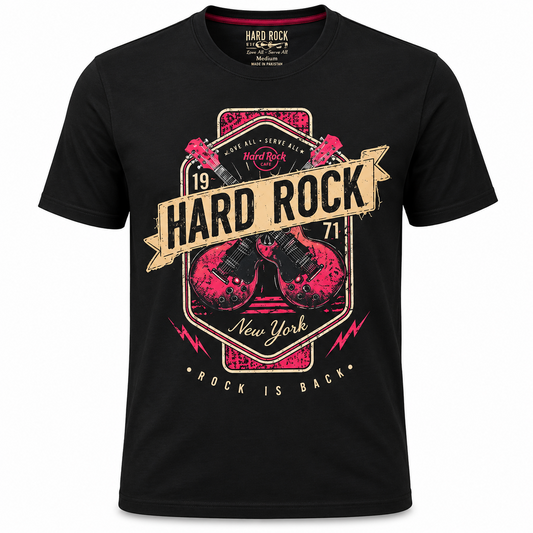 Hard Rock Cafe Men Black T-Shirt size M product image 2