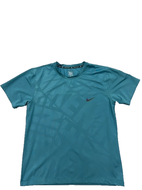 Nike Men's 2XL Teal Trail Dri-FIT T-Shirt Dri-FIT Sweat-Wicking