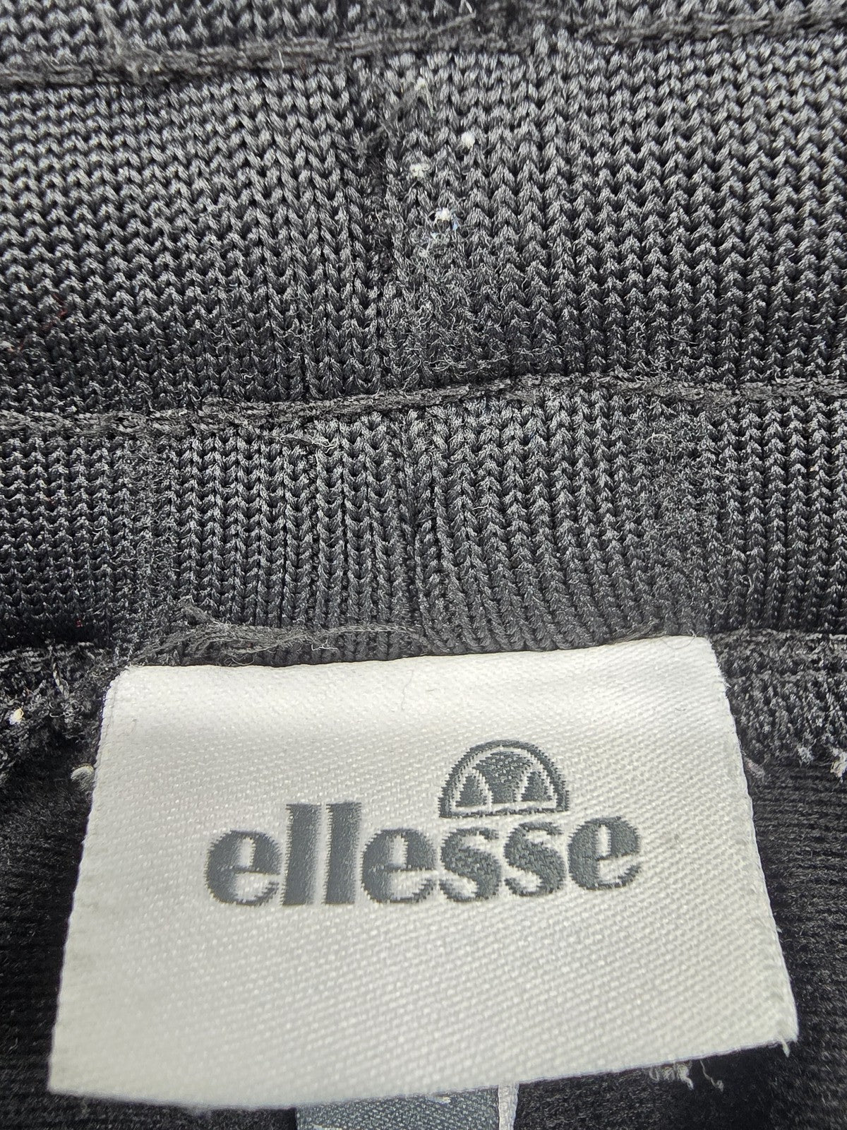 Ellesse Montpellier Black Fleece Joggers L Men Tapered Drawstring