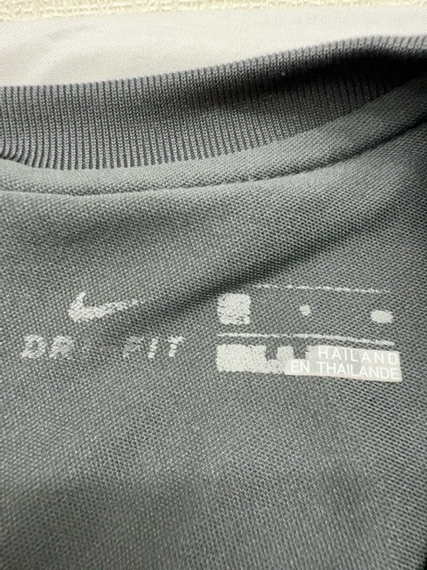 Nike Men's Gray Dri-FIT Pro Muscle T-Shirt Short Sleeve Training