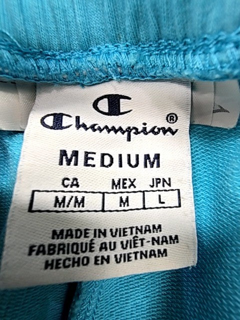Champion Men's Teal Reverse Weave Boyfriend Sweatpants Size M
