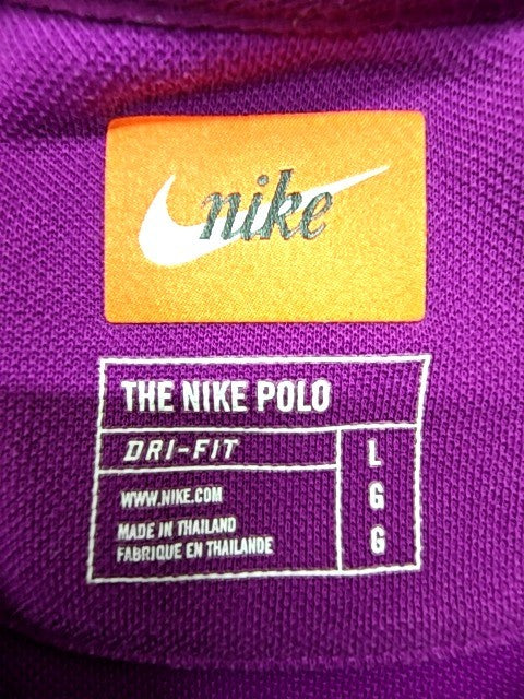 Nike Men Purple Polo Shirt size L product image 3