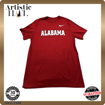 Nike Men's Crimson Alabama Crimson Tide Dri-FIT T-Shirt L