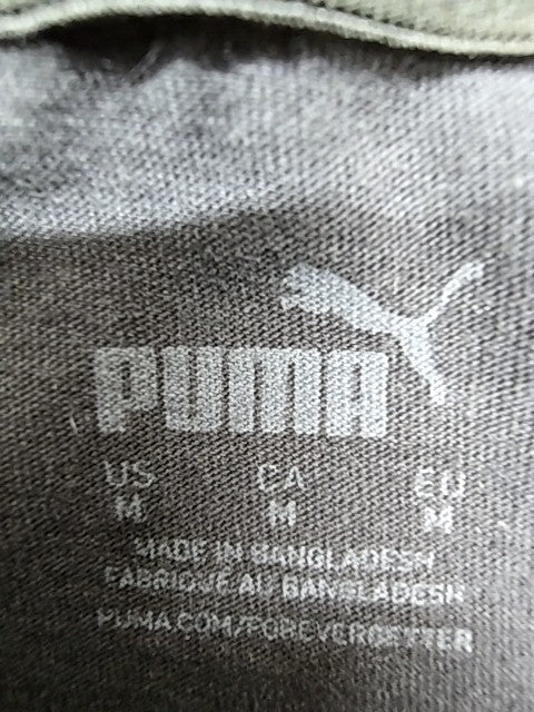 Puma Men's Black Logo T-Shirt Size M 588868-01