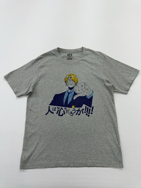 Uniqlo Men Gray T-Shirt size M product image 3