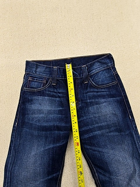 Levi's Men's Dark Blue Slim Straight 523 Jeans 32x32