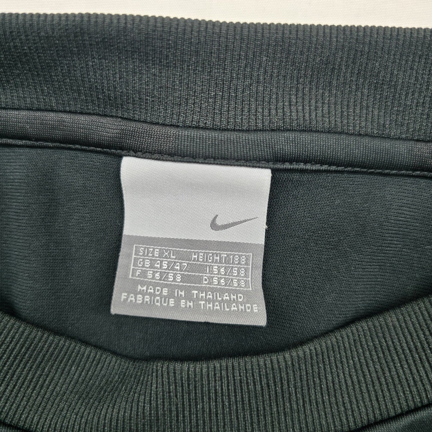 Nike Men's Black Striped Sleeveless Tank Top XL