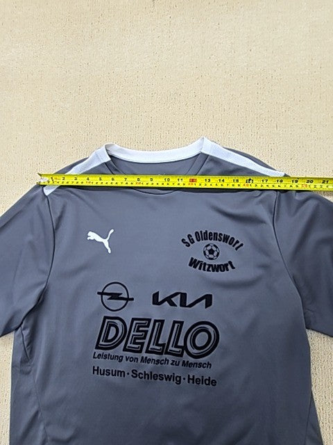 Puma Men's Grey SG Sonnenhof GroÃŸaspach Soccer Jersey XL