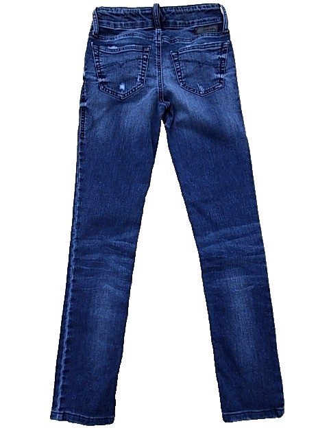 Diesel Grupee Women's Skinny Low Rise Blue Stretch Jeans