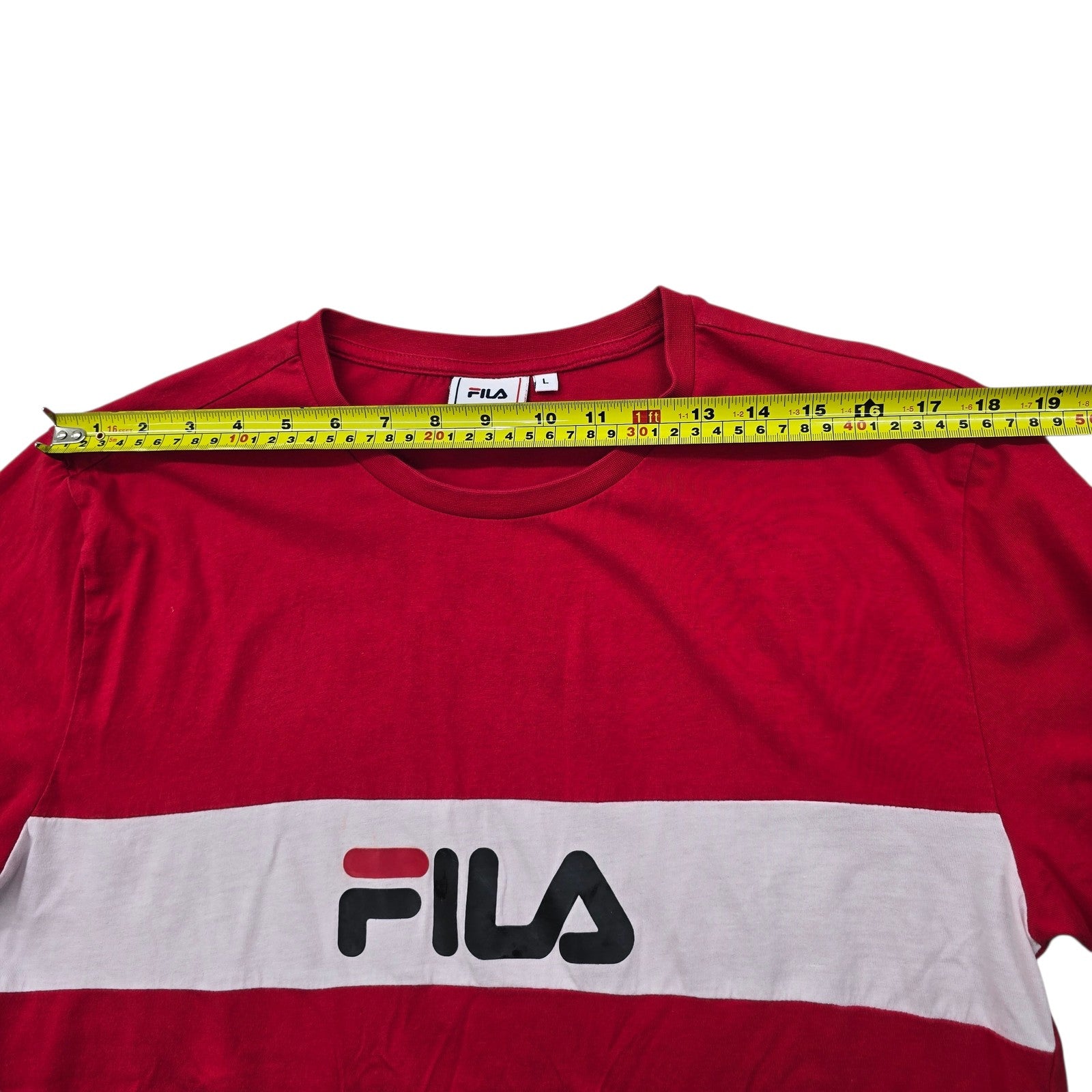 Fila Men Red T-Shirt size L product image 5
