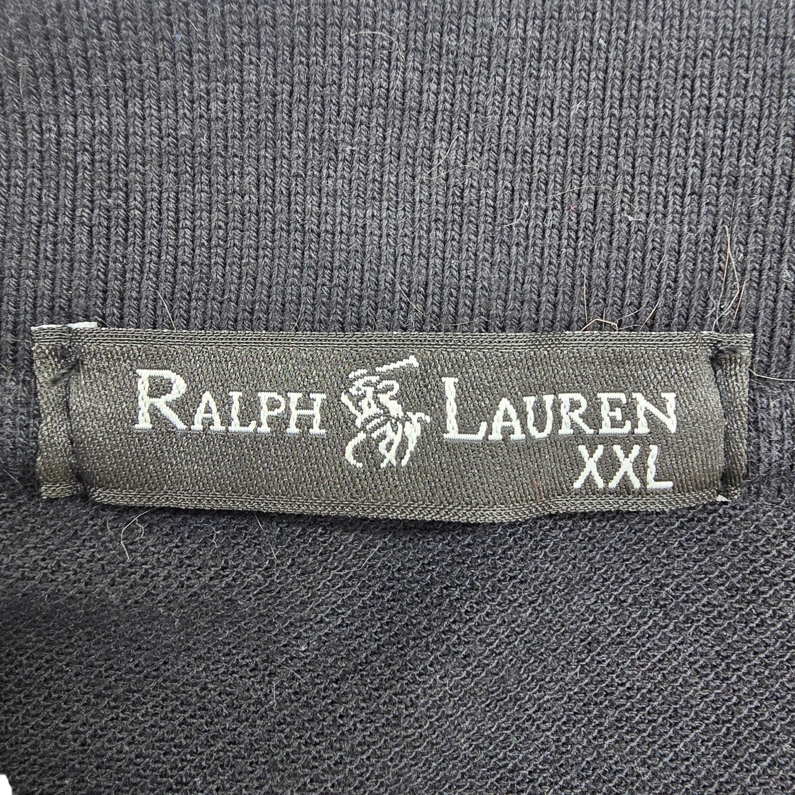 Polo Ralph Lauren Men Black Polo Shirt size XXL product image 3