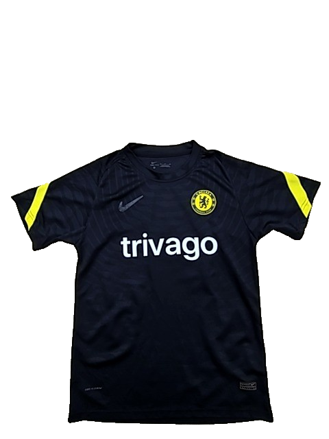 Nike Men's Black Chelsea FC Training Jersey Dri-FIT Short Sleeve