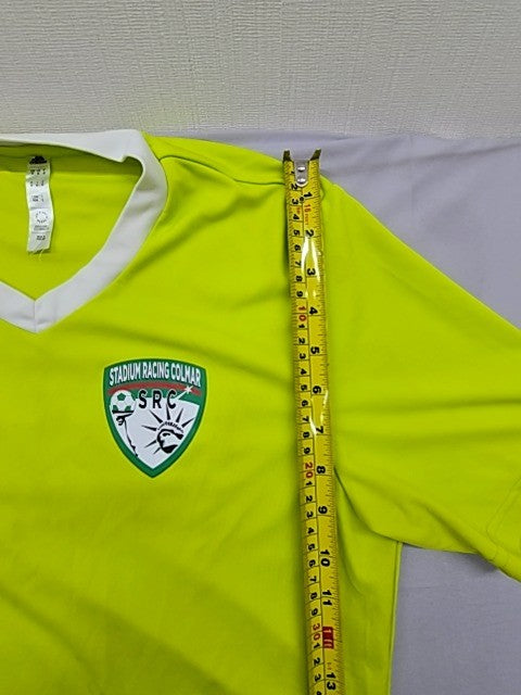 Adidas Unisex Green Soccer Jersey Short Sleeve V-Neck M New