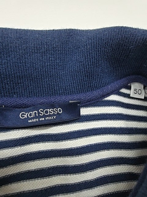 Gran Sasso Men Navy Polo Shirt size 50 product image 4
