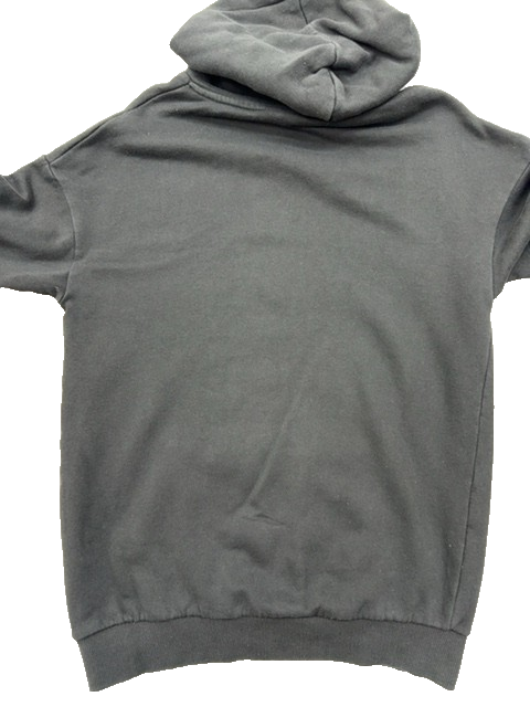Marvel Logo Superhero Charcoal Fleece Hoodie S Pullover Unisex