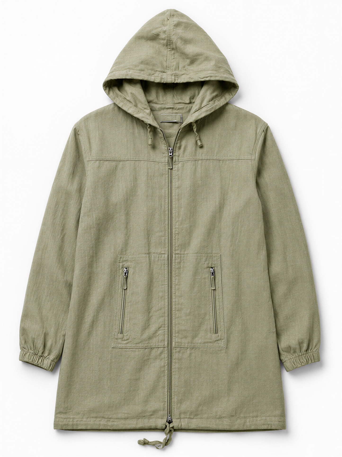 Zip Up Hooded Jacket For Men - Size 4