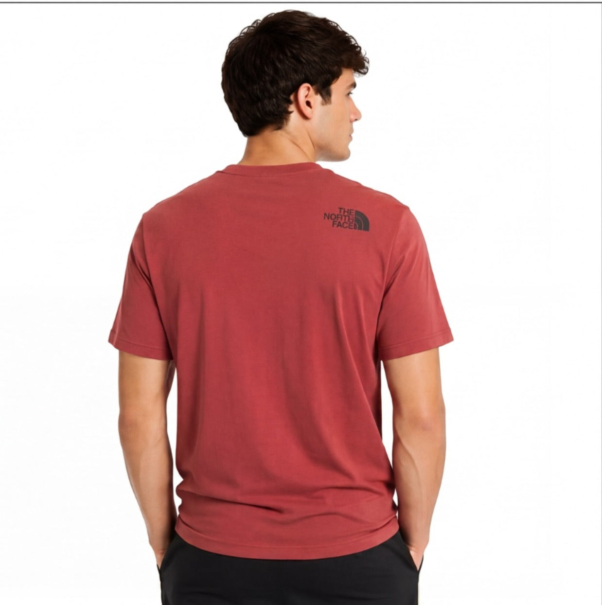 The North Face Men’s Half Dome T‑Shirt, Red, Size L