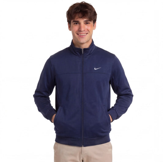 Nike Men's Multicolor Jacket – Size L, Full Zip – Ref 1DACA