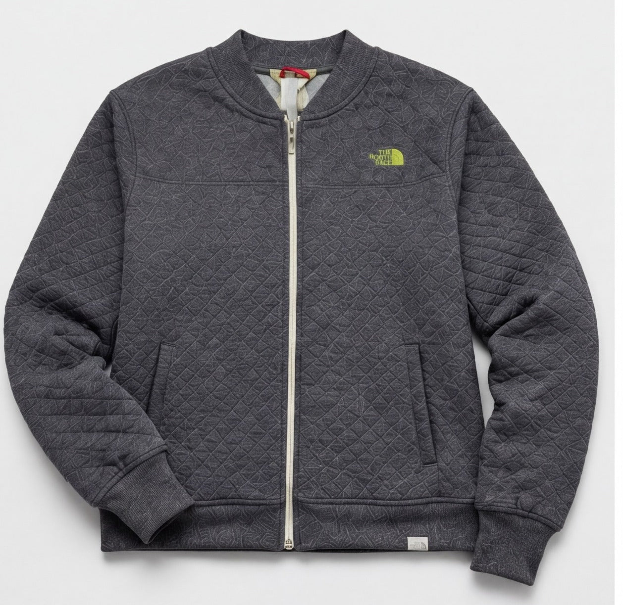 The North Face Women's Grey Pullover Hoodie | Pre-Loved | Size S