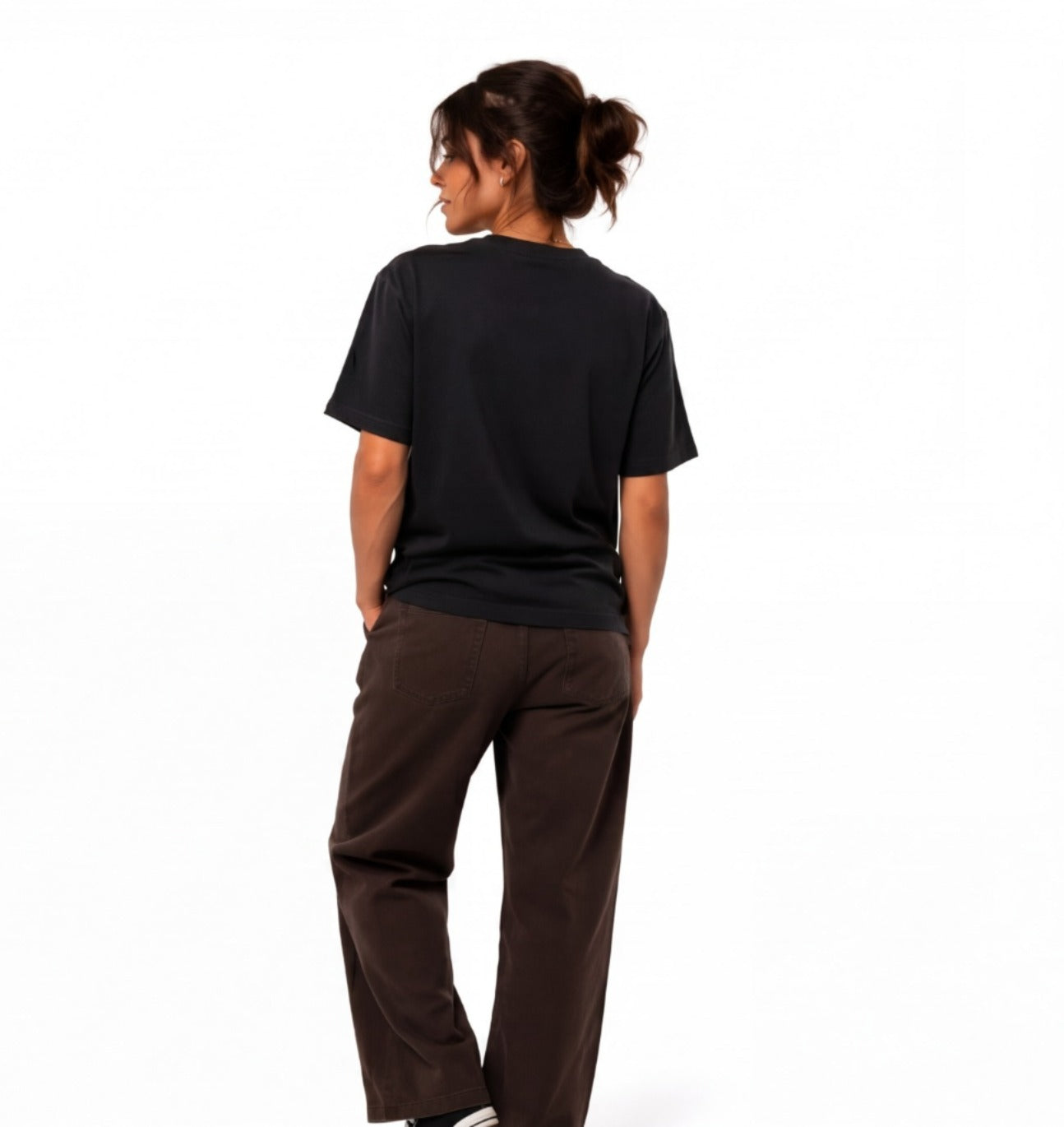 The Mad Hueys Freedom Hueys | Women's Oversized Ss Tee - Vintage Black | Size:XL