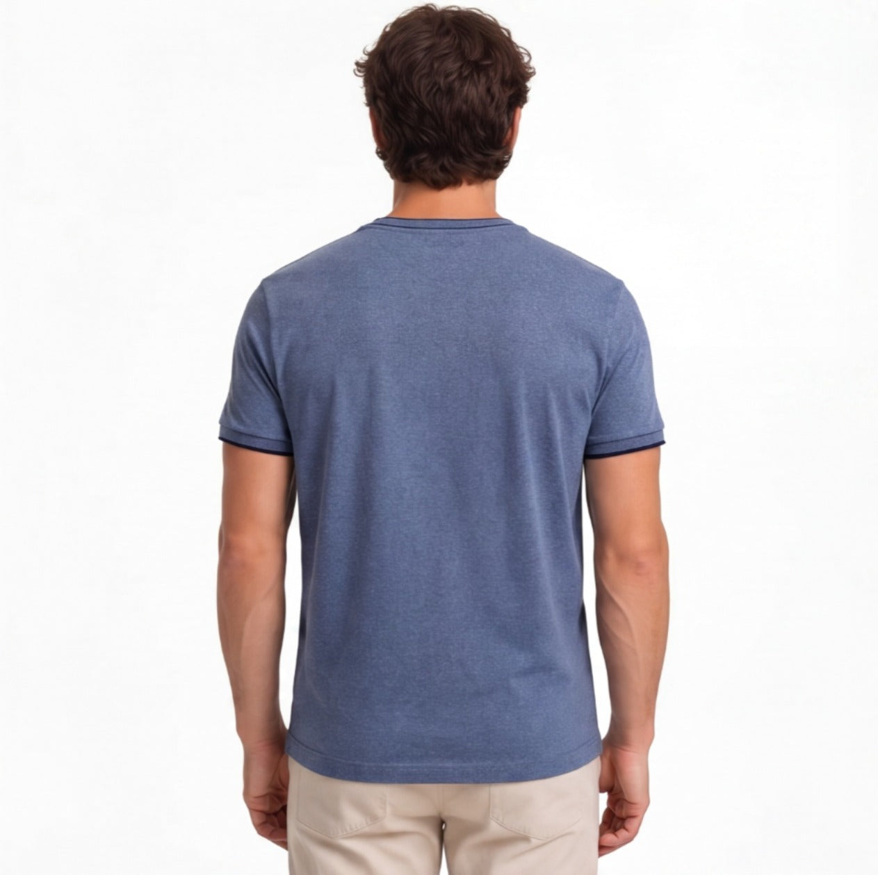 Lacosta Men’s Classic Fit Cotton T-Shirt – Premium Everyday Essential (Size 5 / L)