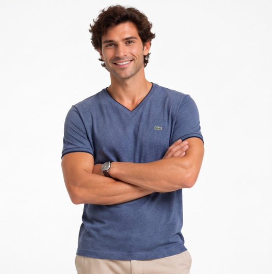 Lacosta Men's T-Shirt – Size 5, Cotton