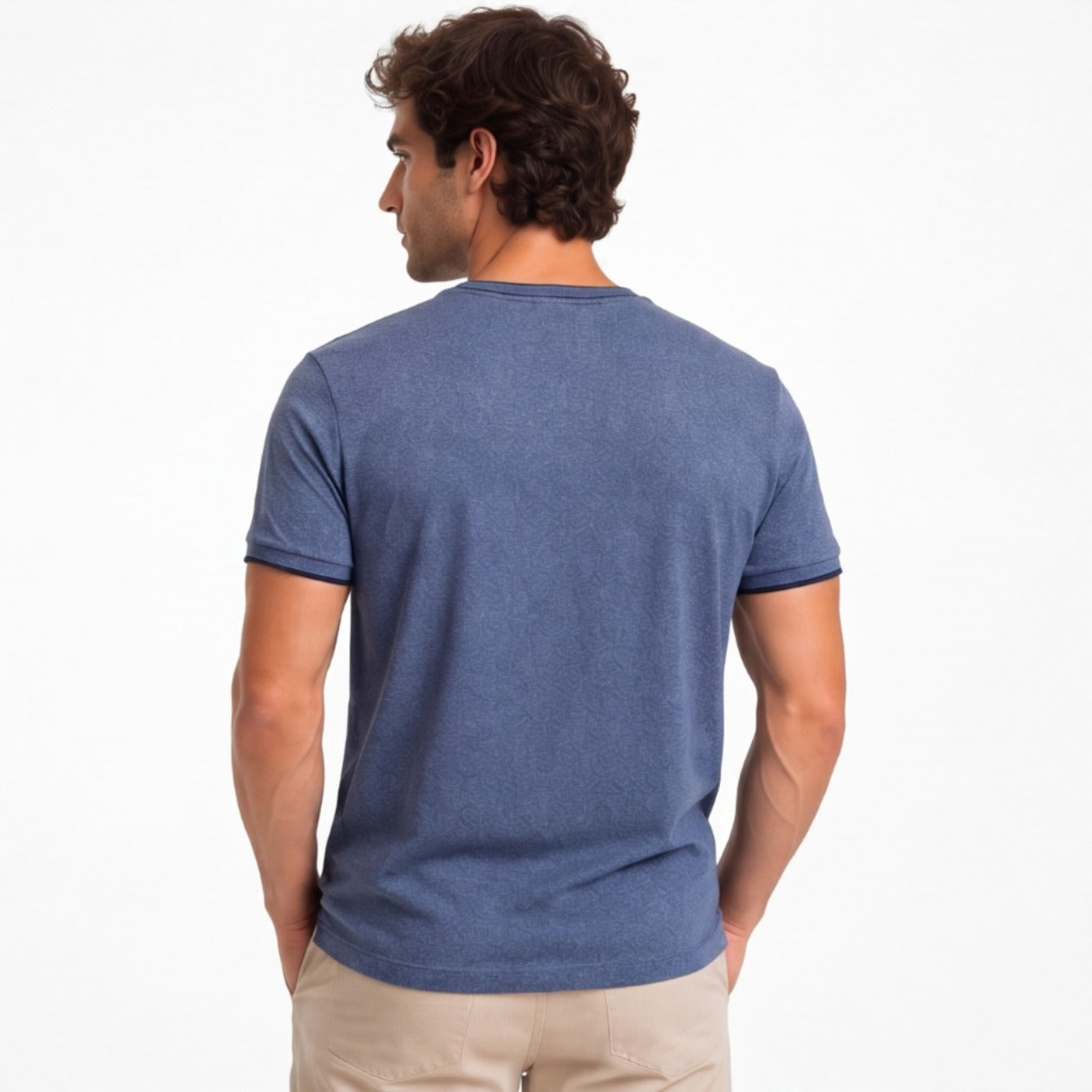 Lacosta Men’s Classic Fit Cotton T-Shirt – Premium Everyday Essential (Size 5 / L)