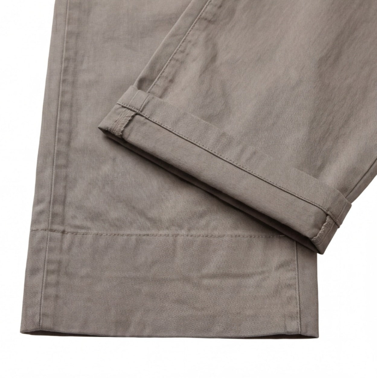 Giorgio Armani Men's Beige Pants Classic Fit Made In Italy Cotton Trousers | 42